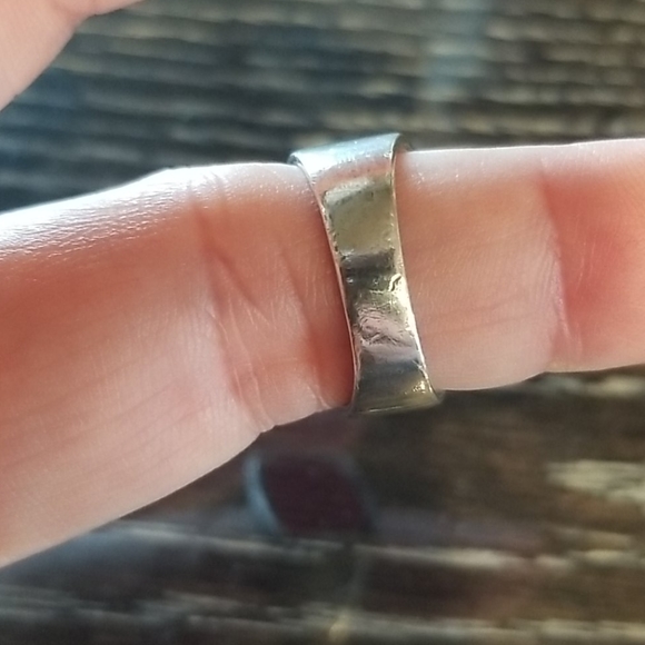 Marcasite silver ring with red stone size 7 - Picture 2 of 8